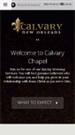 Mobile Screenshot of calvarynola.org